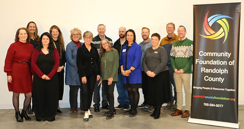 Image of people representing organizations that received grant awards from the Indiana Arts Commission.